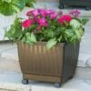 Self-Watering Rolling Planters, 15" 1 Self-Watering Rolling Planters, 15" -Garden Pot Planter Sales Store 34 505 d