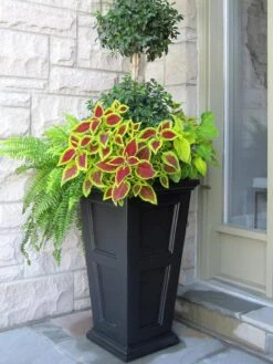 Fairfield Self-Watering Tall Patio Planters, 28” -Garden Pot Planter Sales Store 39 342 103V tif