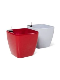 Viva Square Self-Watering Rolling Planter, 20" Diameter, Set Of 2 25 Viva Square Self-Watering Rolling Planter, 20" Diameter, Set Of 2 -Garden Pot Planter Sales Store 3 4 crop 8612930 0104