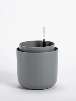 Tolita Recycled Self-Watering Flower Pot, 8" Diameter -Garden Pot Planter Sales Store 3 4 crop 8612965 08V tif