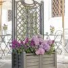 Separate Flower Box With Trellis -Garden Pot Planter Sales Store 3 4 crop 8613626 07V separate flower box with trellis