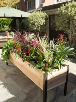 Elevated Planter Box, 2' X 8' -Garden Pot Planter Sales Store 8587631 006 tif