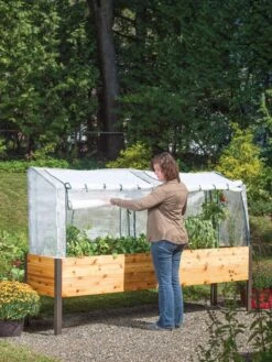 Elevated Planter Box, Frame And 2 Covers Kit, 2' X 8' 12 Elevated Planter Box, Frame And 2 Covers Kit, 2' X 8' -Garden Pot Planter Sales Store 8587631 304 tif