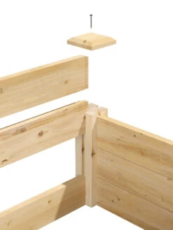 2-Tier Pine Raised Garden Bed, 4'x8' -Garden Pot Planter Sales Store 8588181 04v 3