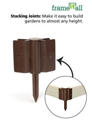 Classic Sienna Raised Garden Bed Versailles Sunburst With 1" Boards 4 Classic Sienna Raised Garden Bed Versailles Sunburst With 1" Boards - Image 2