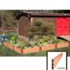 L-Shaped Composite Raised Bed, 12'x12' With 1" Boards 1 L-Shaped Composite Raised Bed, 12'x12' With 1" Boards -Garden Pot Planter Sales Store 8588254 02v sienna composite raised garden bed 1 inch l shaped