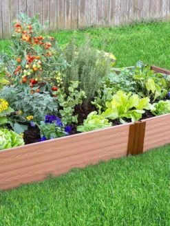 Composite Raised Bed With 1" Boards, 11" -Garden Pot Planter Sales Store 8588257 02V tif