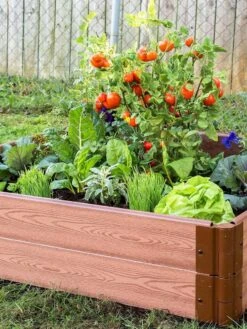 Composite Raised Bed With 1" Boards, 11" -Garden Pot Planter Sales Store 8588269 02V tif