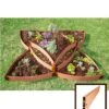 Classic Sienna Raised Garden Bed Versailles Sunburst With 1" Boards -Garden Pot Planter Sales Store 8589503 01v