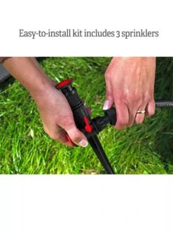 Snip-n-Spray Garden And Landscape Sprinkler System -Garden Pot Planter Sales Store 8589718 7167 install