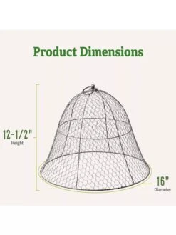 Chicken Wire Cloche 14 Chicken Wire Cloche -Garden Pot Planter Sales Store 8590210 2