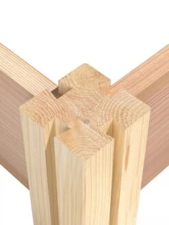 Cedar Raised Garden Bed, 4' X 4' X 6" -Garden Pot Planter Sales Store 8591724 05V tif