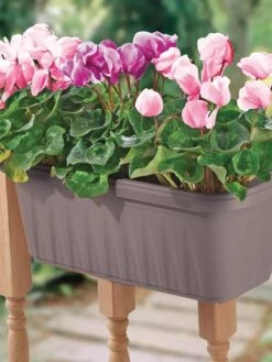 Adjustable Self-Watering Railing Planter, 24" -Garden Pot Planter Sales Store 8592173 02V tif
