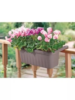 Adjustable Self-Watering Railing Planter, 24" -Garden Pot Planter Sales Store 8592173 02V 3 4