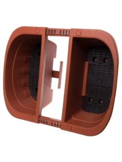 Self-Watering Saddle Railing Planter, 16" -Garden Pot Planter Sales Store 8592175TC 2028z tif