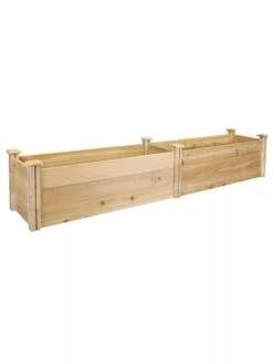 Premium Cedar Raised Garden Bed, 16" X 96" 9 Premium Cedar Raised Garden Bed, 16" X 96" -Garden Pot Planter Sales Store 8593824 01V greenes premium cedar raised garden bed
