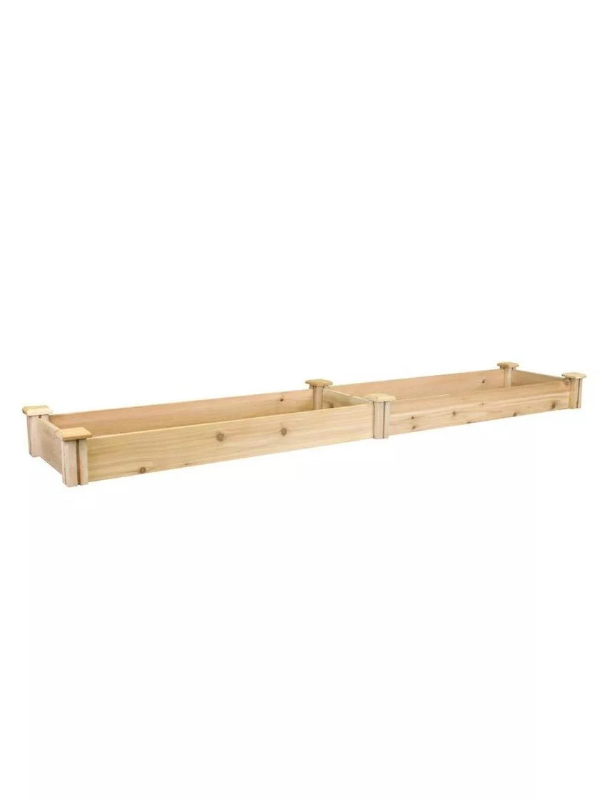 Premium Cedar Raised Garden Bed, 16" X 96" 4 Premium Cedar Raised Garden Bed, 16" X 96" - Image 2