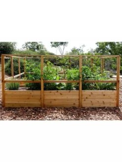 Garden In A Box With Deer Fence, 8' X 12' -Garden Pot Planter Sales Store 8594021 03V 3 4