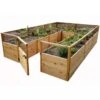Garden In A Box Cedar Raised Bed, 8' X 12' -Garden Pot Planter Sales Store 8594023 05V 3 4