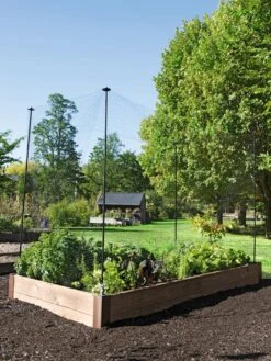 Protection Stakes For Netting, Set Of 4 -Garden Pot Planter Sales Store 8594434 0015 tif