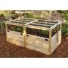 Garden In A Box With Trellis/Lid Option, 3' X 6' -Garden Pot Planter Sales Store 8594505 01V raised cedar bed with trellis option