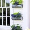 Galvanized Hanging Triple Planter 1 Galvanized Hanging Triple Planter -Garden Pot Planter Sales Store 8595213 6966 tif