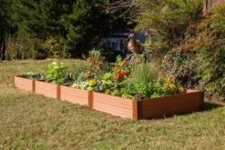 Composite Raised Bed With 1" Boards, 11" -Garden Pot Planter Sales Store 8595613 02V tif