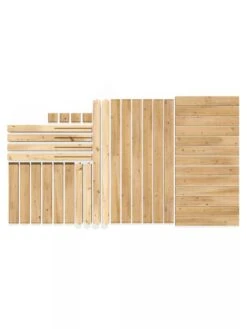 Elevated Cedar Garden Bed, 2' X 4' X 31" -Garden Pot Planter Sales Store 8596147 07V 3 4