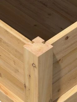 Elevated Cedar Garden Bed, 2' X 4' X 31" -Garden Pot Planter Sales Store 8596147 08V tif