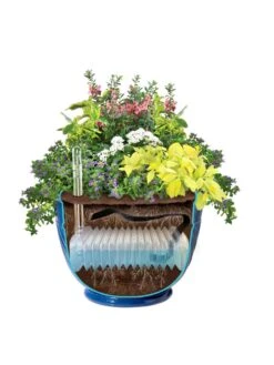 Mazzano Self-Watering Planters -Garden Pot Planter Sales Store 8596570 SWMazzano19 Blue art tif