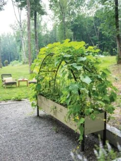 Eco-Stained Elevated Planter Box, 2'x8' -Garden Pot Planter Sales Store 8596760 0046 tif 1