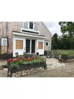 Eco-Stained Elevated Planter Box, 2'x8' -Garden Pot Planter Sales Store 8596760 01CUST