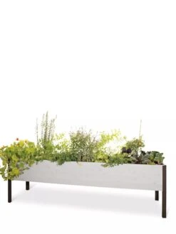 Eco-Stained Elevated Planter Box, 2'x8' -Garden Pot Planter Sales Store 8596760 102 tif
