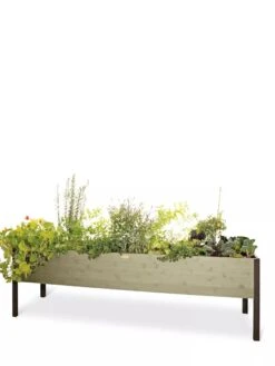 Eco-Stained Elevated Planter Box, 2'x8' -Garden Pot Planter Sales Store 8596760 3869 tif