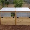 Garden In A Box Cedar Raised Bed With Greenhouse, 3' X 6' -Garden Pot Planter Sales Store 8597082 01V tif