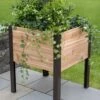 Elevated Cedar Planter Box, 2' X 2' -Garden Pot Planter Sales Store 8597991 9613 tif