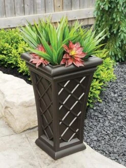 Carolina Self-Watering Tall Planter, 28" 10 Carolina Self-Watering Tall Planter, 28" -Garden Pot Planter Sales Store 8598645 03V tif
