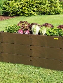 Exaco Trading Timber Raised Bed Extension -Garden Pot Planter Sales Store 8599283 01V tif