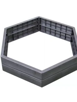 Exaco Hexagonal Raised Garden Bed Planter 8 Exaco Hexagonal Raised Garden Bed Planter -Garden Pot Planter Sales Store 8599285 04V tif