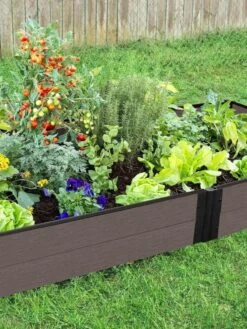 Composite Raised Bed With 1" Boards, 11" -Garden Pot Planter Sales Store 8599454 01V tif