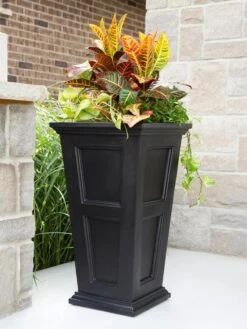 Fairfield Self-Watering Tall Patio Planters, 34” -Garden Pot Planter Sales Store 8600109 16V tif