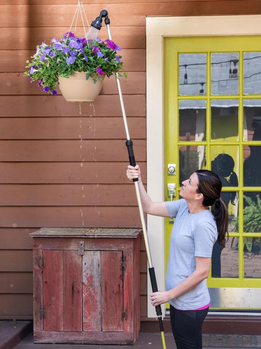 8-Pattern Telescoping Watering Wand, 6’ 3 8-Pattern Telescoping Watering Wand, 6’