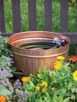 Classic Copper Hose Pot -Garden Pot Planter Sales Store 8600238 0057