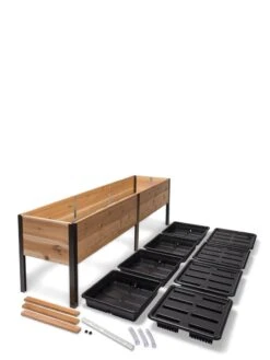 Self-Watering Elevated Planter Box, 2' X 8' 23 Self-Watering Elevated Planter Box, 2' X 8' -Garden Pot Planter Sales Store 8608960 2297 tif
