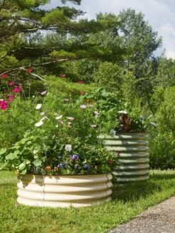 Birdies™ Round Metal Raised Bed, Tall -Garden Pot Planter Sales Store 8609150 6524 tif 1