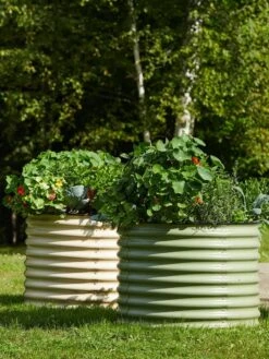 Birdies™ Round Metal Raised Bed, Tall -Garden Pot Planter Sales Store 8609152 6530 tif