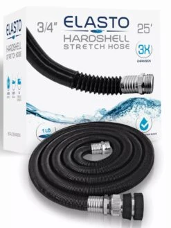 3/4" Elasto Hardshell Stretch Hoses 9 3/4" Elasto Hardshell Stretch Hoses -Garden Pot Planter Sales Store 8609371 02V tif