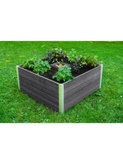 Vita Urbana Keyhole Garden, 4’x4’x22” -Garden Pot Planter Sales Store 8609384 02v