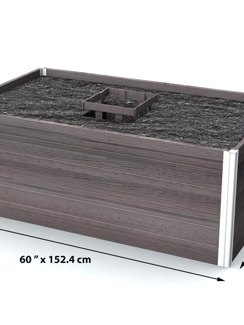 Vita Urbana Keyhole Garden, 3’x5’ 3 Vita Urbana Keyhole Garden, 3’x5’