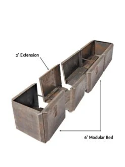 Corten Steel Modular Raised Bed, 2' Extension 7 Corten Steel Modular Raised Bed, 2' Extension -Garden Pot Planter Sales Store 8610701 4010 tif 1